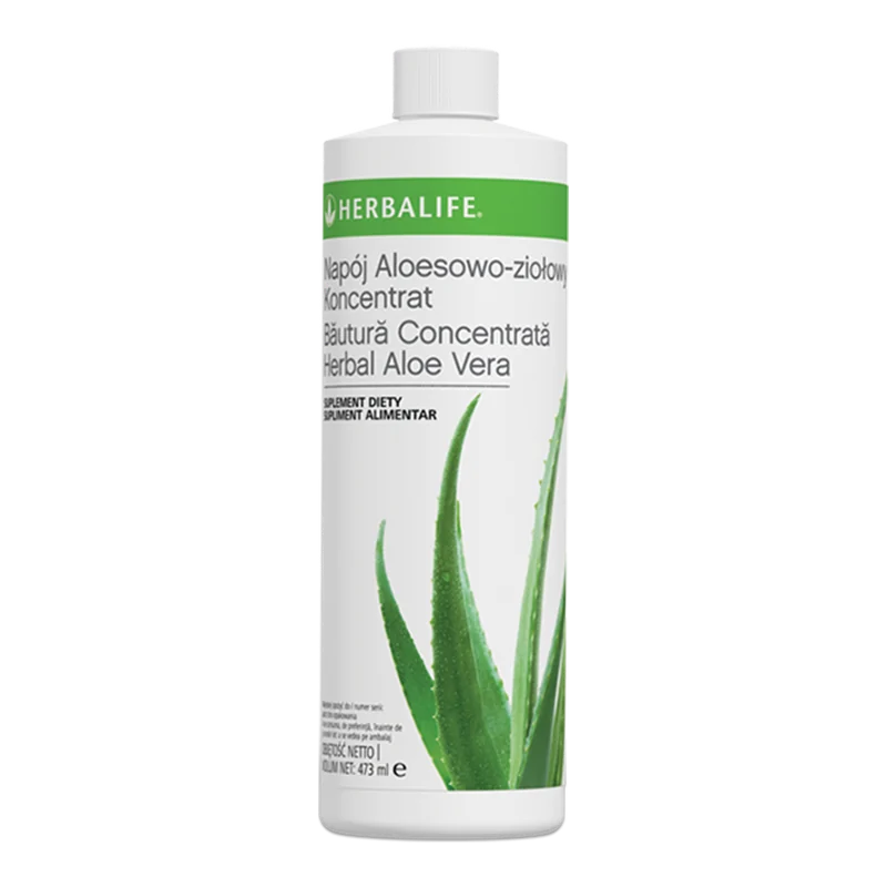 Băutură concentrată Herbal Aloe Vera 473 ml – Original, 473 ml