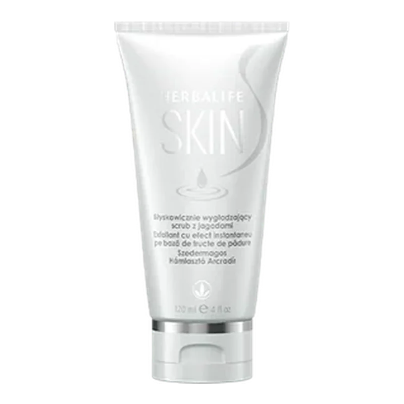 Exfoliant cu efect instantaneu pe bază de fructe de pădure