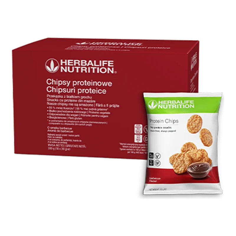 Chipsuri proteice – 10 pachete × 30 g, 10 × 30 g