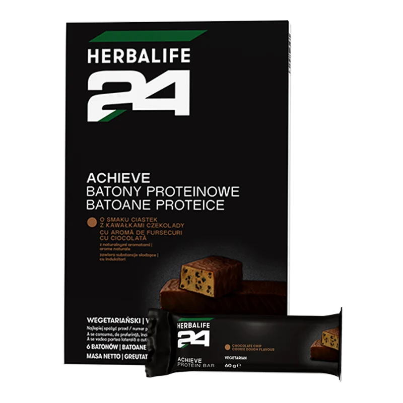 Batoane proteice Herbalife24 Achieve, 6 batoane
