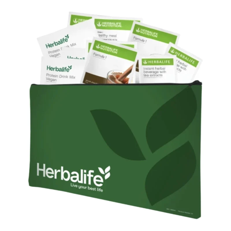Pachetul de start – plic cu pliculețe Formula 1, Protein Drink Mix Vegan și ceai